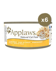 Applaws täiskasvanud kassidele kanarinnaga, 6x70 g цена и информация | Кошачьи консервы | kaup24.ee