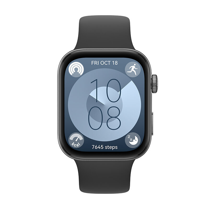 Huawei Watch Fit 3 Black 55020CEC цена и информация | Nutivõrud (fitness tracker) | kaup24.ee