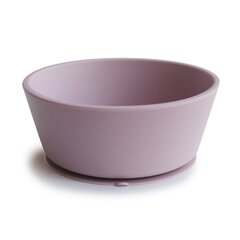 Силиконовая миска с присоской Mushie, Soft Lilac цена и информация | Детская посуда, контейнеры для молока и еды | kaup24.ee