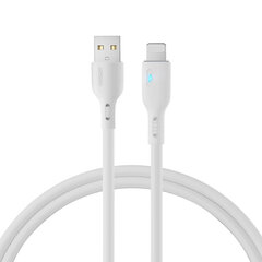 USB cable - Lightning 2.4A 1.2m Joyroom S-UL012A13 - white цена и информация | Кабели для телефонов | kaup24.ee