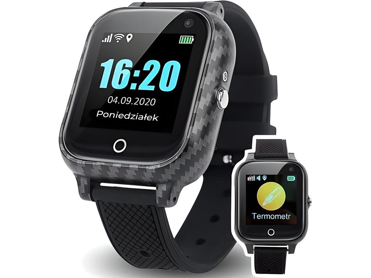 GoGPS K27 Black цена и информация | Nutikellad (smartwatch) | kaup24.ee