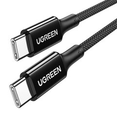 UGREEN Ugreen US557 Кабель USB-C на USB-C, 100 Вт, 5 А (черный) цена и информация | Borofone 43757-uniw | kaup24.ee