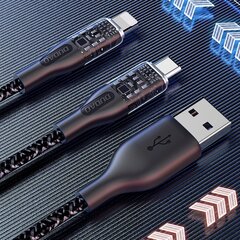 Fast charging cable 30W 1m USB - Lightning Dudao L22L - gray цена и информация | Кабели для телефонов | kaup24.ee