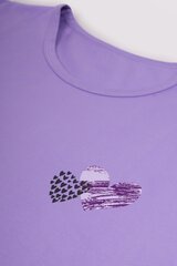 Женская ночная рубашка YoClub PJN-023 (Фиолетовая) цена и информация | Женские пижамы, ночнушки | kaup24.ee
