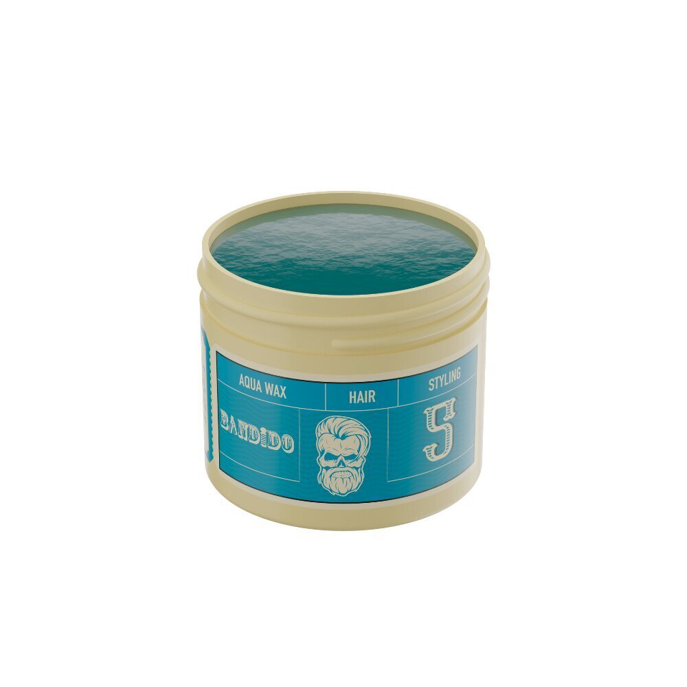 Juuksevaha Bandido Aqua 5 Wax Medium Blue, 125 ml цена и информация | Viimistlusvahendid juustele | kaup24.ee