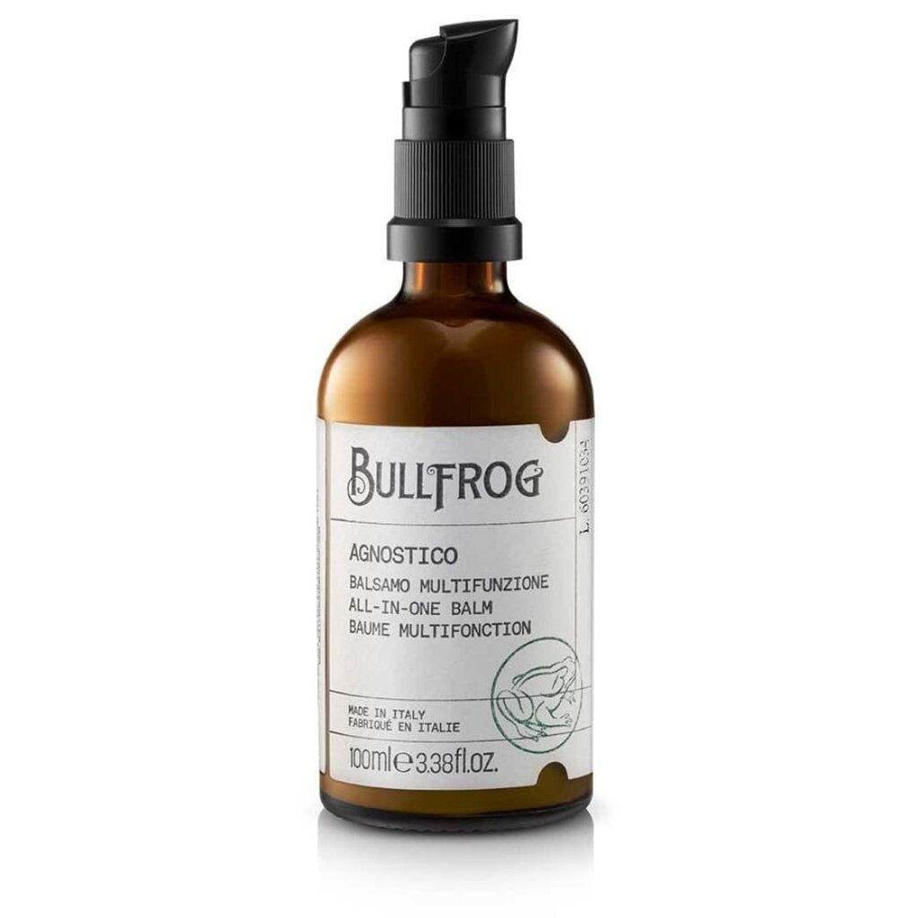 BULLFROG Agnostico Kõik-ühes palsam - Habeme- ja näokreem, 100ml цена и информация | Näopuhastusvahendid | kaup24.ee