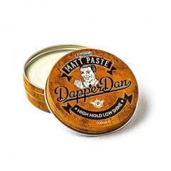 Dapper Dan Matt Paste - Матирующая паста для волос, 100 мл цена и информация | Средства для укладки волос | kaup24.ee