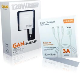 Xiaomi Gan Charger 120W hind ja info | Mobiiltelefonide laadijad | kaup24.ee