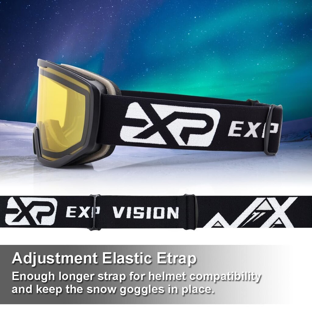 EXP VISION Suusaprillid, lumelauaprillid OTG hind ja info | Suusaprillid | kaup24.ee