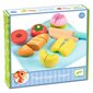 Puidust lõikamise toidukomplekt - Piknik, Djeco DJ05511 цена и информация | Imikute mänguasjad | kaup24.ee