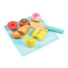 Puidust lõikamise toidukomplekt - Piknik, Djeco DJ05511 hind ja info | Imikute mänguasjad | kaup24.ee