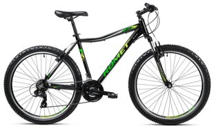 Jalgratas teismelistele Romet Rambler R6.1 JR 2024, 26'', must, roheline hind ja info | Jalgrattad | kaup24.ee
