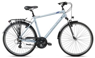 Jalgratas Romet Wagant 1 2024, 28'', sinine, hõbedane hind ja info | Jalgrattad | kaup24.ee