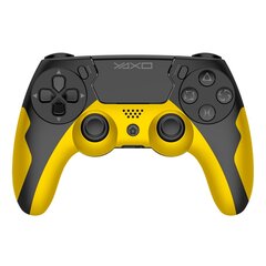 Yaxo Hornet Fury PS4 juhtmeta mängukontroller YGHFC05YL, kollane цена и информация | Джойстики | kaup24.ee