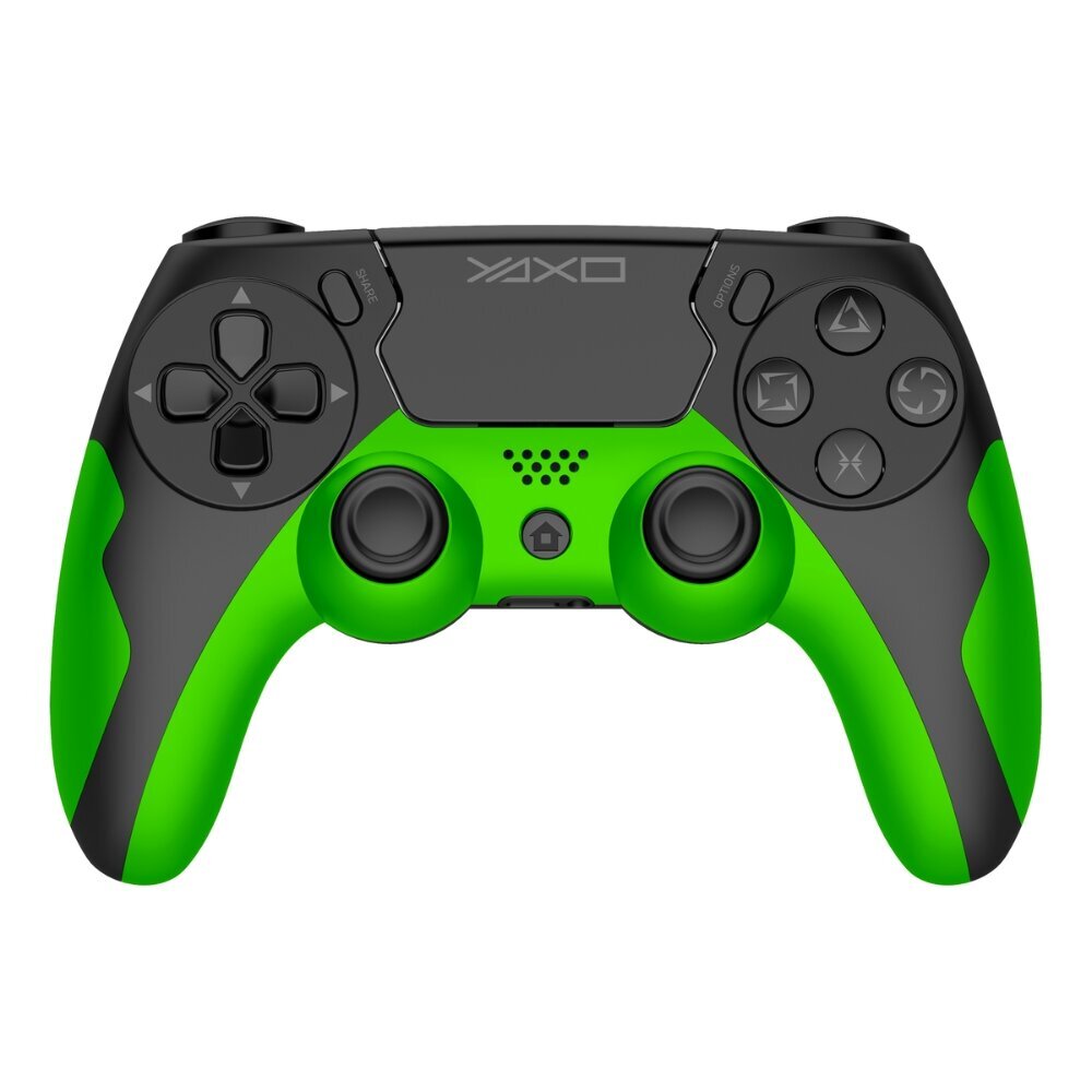 YAXO Hornet Fury PS4 Controller (MATRIX GREEN ) / Mängukontroller YAXO Hornet Fury PS4, juhtmevaba (roheline) YGHFC06GR hind ja info | Mängupuldid | kaup24.ee