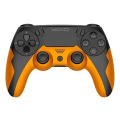 Yaxo Hornet Fury PS4 juhtmevaba mängukontroller YGHFC04OR, oranž hind ja info | Mängupuldid | kaup24.ee