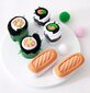 Sokid kinkekarbis Sushi, 3 paari hind ja info | Lõbusad sokid | kaup24.ee
