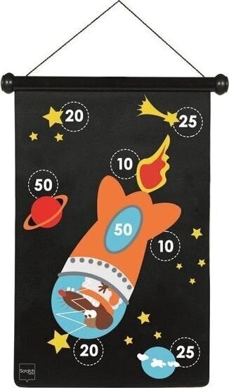 Magnetiline noolemäng Scratch rakett hind ja info | Poiste mänguasjad | kaup24.ee
