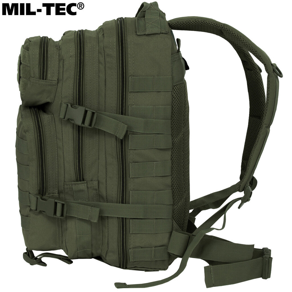 Matkakott Mil-Tec, US Assault Pack SM 20L, oliiv цена и информация | Matkakotid ja reisikotid | kaup24.ee