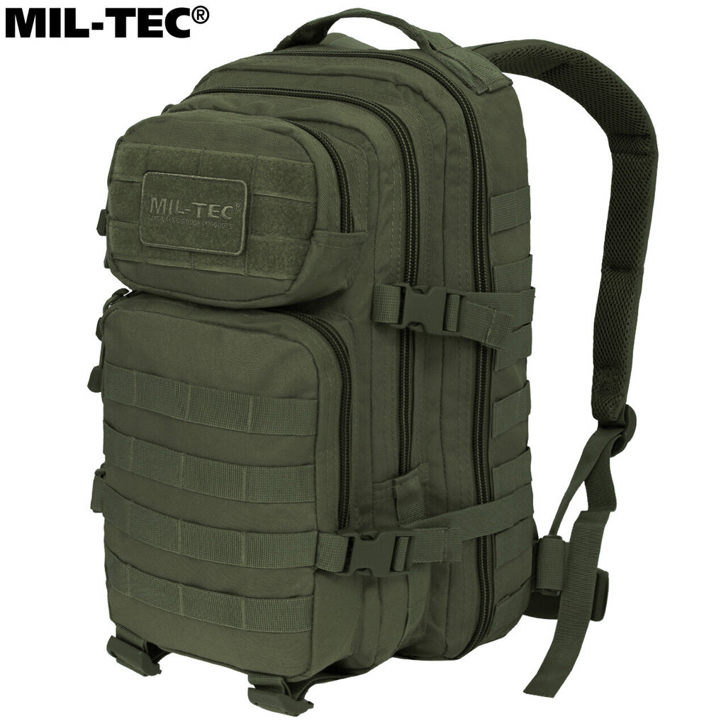 Matkakott Mil-Tec, US Assault Pack SM 20L, oliiv цена и информация | Matkakotid ja reisikotid | kaup24.ee