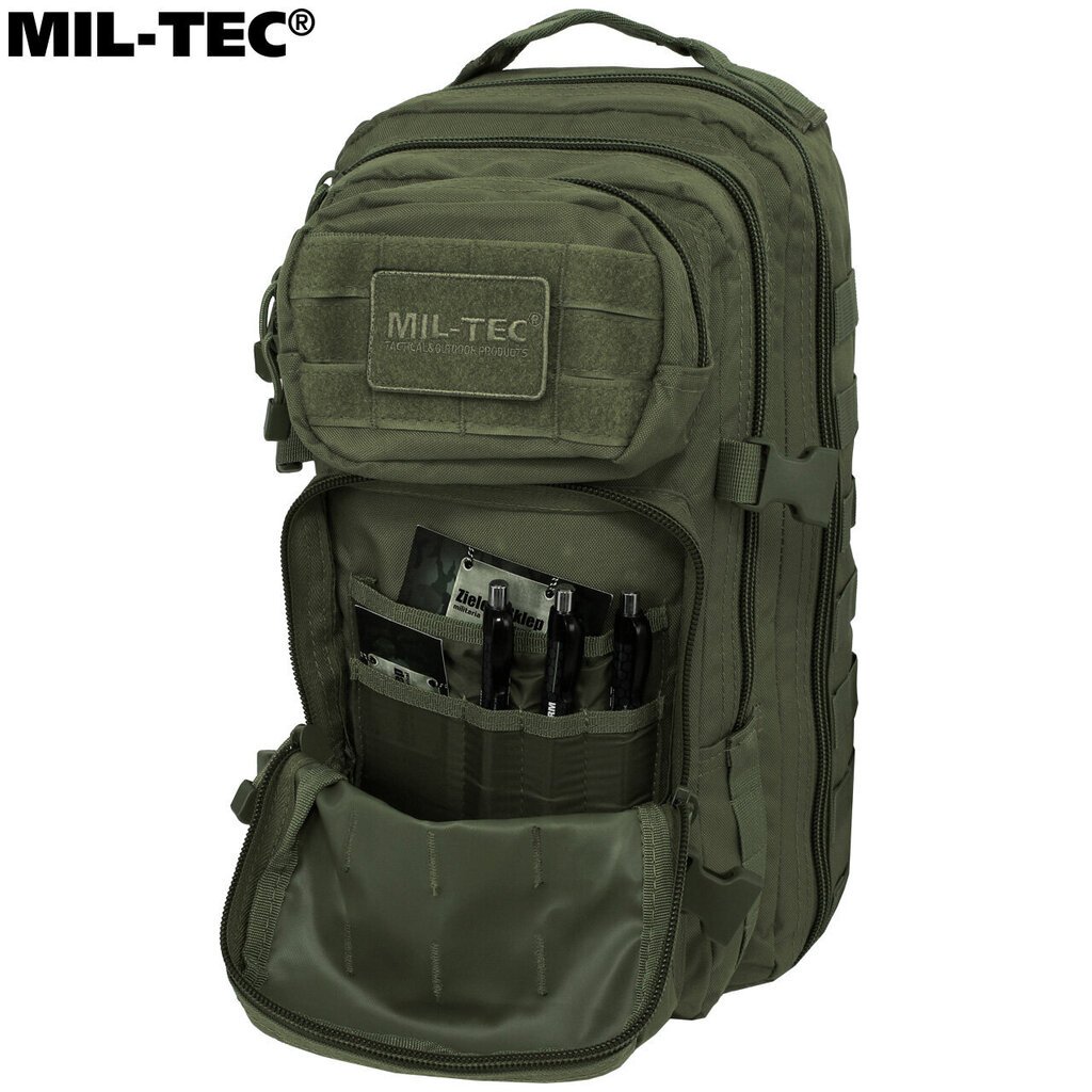 Matkakott Mil-Tec, US Assault Pack SM 20L, oliiv hind ja info | Matkakotid ja reisikotid | kaup24.ee