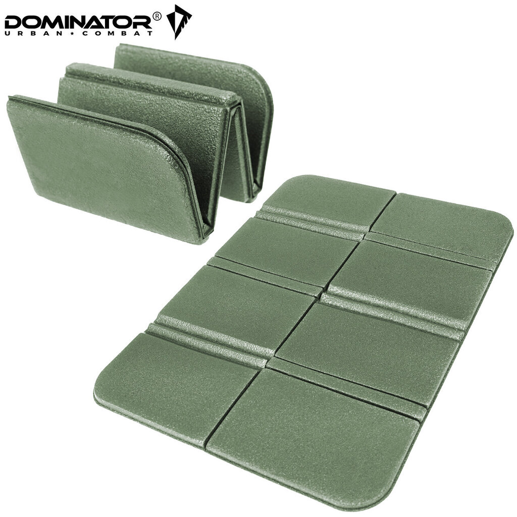 Matkamatt Dominator Urban Combat 38x28x0,6 cm roheline цена и информация | Matkamadratsid, matkamatid | kaup24.ee