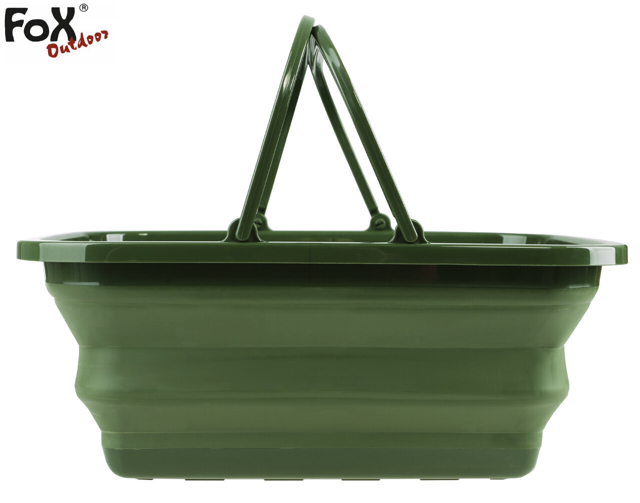 Kokkupandav matkaämber Fox Outdoor 9L, roheline цена и информация | Muu matkavarustus | kaup24.ee