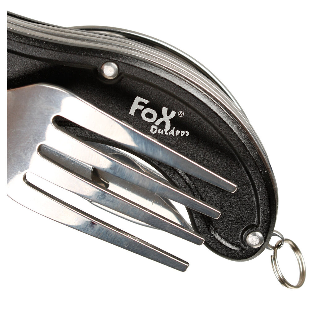 Taskunuga Fox Outdoor 4-in-1, kohver hind ja info | Taskunoad, multifunktsionaalsed tööriistad | kaup24.ee