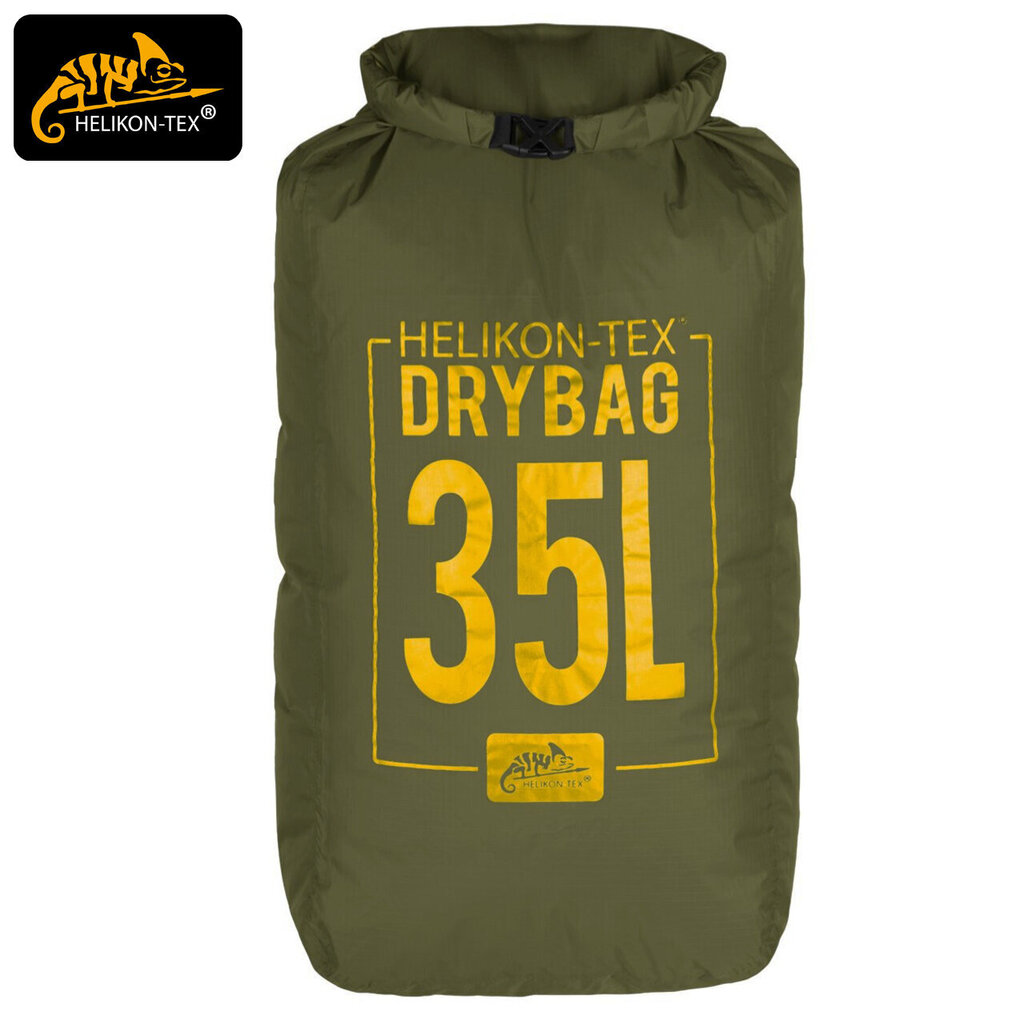 Veekindel kott Arid Dry Sack 35L, Helikon-Tex, oliivroheline цена и информация | Veekindlad kotid, ümbrised, vihmakeebid | kaup24.ee