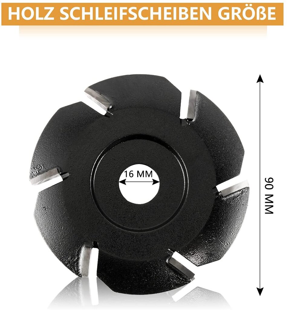 Lihvimisketas 90×16 mm, must цена и информация | Käsitööriistad | kaup24.ee