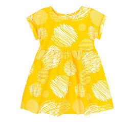 Хлопковое летнее платье для девочки Bembi PL345, жёлтое цена и информация | Платья для девочек | kaup24.ee