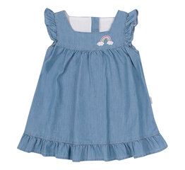 Лёгкое летнее платье для девочки Bembi PL311, синее цена и информация | Платья для девочек | kaup24.ee