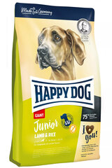 Happy Dog Junior Giant Lamb & Rice koeratoit, 15kg цена и информация | Сухой корм для собак | kaup24.ee