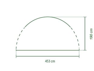 Külgsein koos akna ja uksega Coleman Event Shelter Pro Xl, 453x190 cm, hall цена и информация | Беседки, навесы, тенты | kaup24.ee