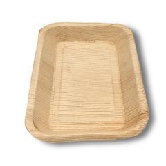 Тарелки из пальмовых листьев MoodFood 23x16 см, 6 шт цена и информация | Праздничная одноразовая посуда | kaup24.ee