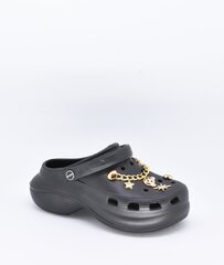 Обувь для бассейна для женщин, Fashion, 21925021 EIAP00005162, чёрная цена и информация | Шлепанцы, тапочки для женщин | kaup24.ee