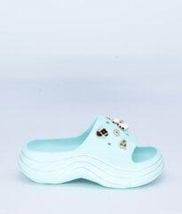 Обувь для бассейна для женщин, Fashion, 21918264 EIAP00005150, зелёная цена и информация | Шлепанцы, тапочки для женщин | kaup24.ee