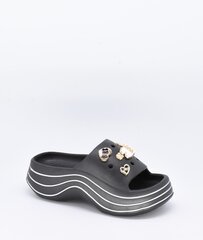 Обувь для бассейна для женщин, Fashion, 21918261 EIAP00005135, чёрный цена и информация | Шлепанцы, тапочки для женщин | kaup24.ee