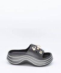 Обувь для бассейна для женщин, Fashion, 21918261 EIAP00005135, чёрный цена и информация | Шлепанцы, тапочки для женщин | kaup24.ee