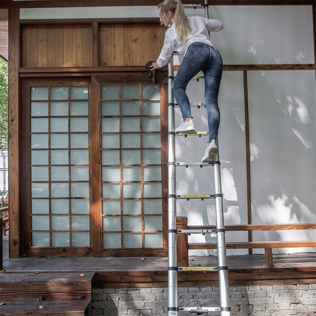 Teleskoopredel StandHeiz, 13 astet, 95cm hind ja info | Redelid | kaup24.ee