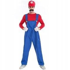 Super Mario Bros Kostüüm, suurus L цена и информация | Карнавальные костюмы | kaup24.ee