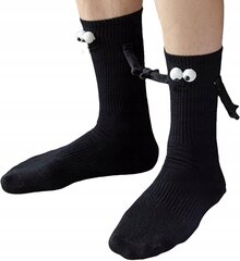 Mustad magnetilised sokid 35-43 цена и информация | Оригинальные носки | kaup24.ee