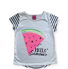 T-särk tüdrukutele, erinevad värvid цена и информация | Рубашки для девочек | kaup24.ee