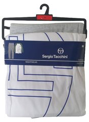 Pidžaama meestele Sergio Tacchini 0534 White-Grigio hind ja info | Meeste hommikumantlid, pidžaamad | kaup24.ee