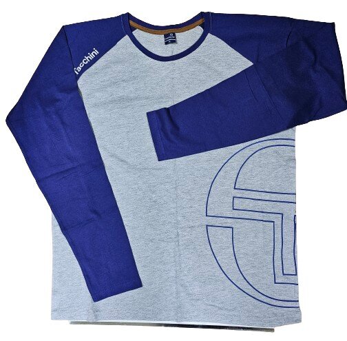 Pidžaama meestele Sergio Tacchini 0534 Grigio-Marine hind ja info | Meeste hommikumantlid, pidžaamad | kaup24.ee