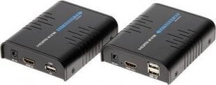 Laiendussignaal HDMI+USB-EC-100 цена и информация | Усилители сигнала (Range Extender) | kaup24.ee