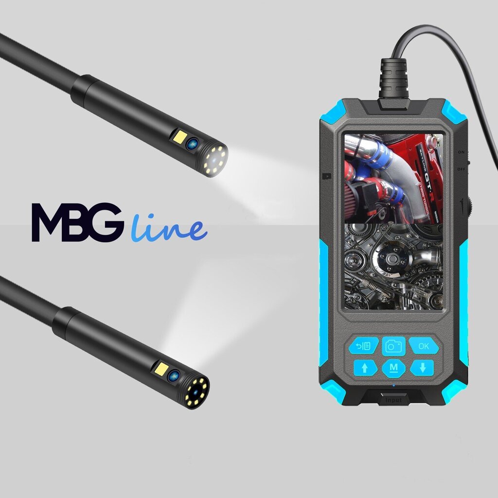 Inspekteerimiskaamera Duo endoskoop 5M 9LED 2xFull HD P50 цена и информация | Nutiseadmed ja aksessuaarid | kaup24.ee
