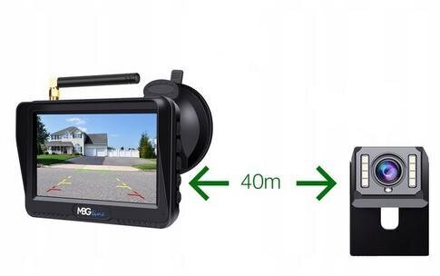 Tagurduskaamera traadita komplekt MBG Line D+435+009S hind ja info | Pardakaamerad ja videosalvestid | kaup24.ee
