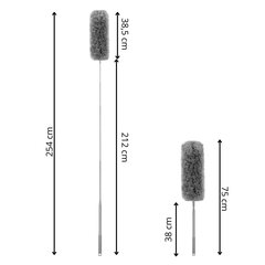 Телескопическая щетка для пыли Springos HA7461 цена и информация | Тазик с ручками круглый 9л, серый | kaup24.ee