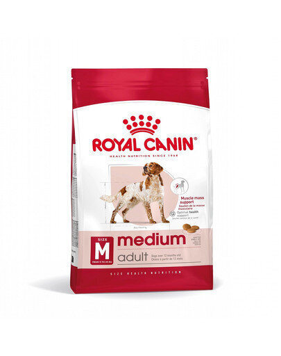 Royal Canin SHN Medium Adult BF keskmist tõugu täiskasvanud koertele koos kodulindudega, 4 kg hind ja info | Kuivtoit koertele | kaup24.ee